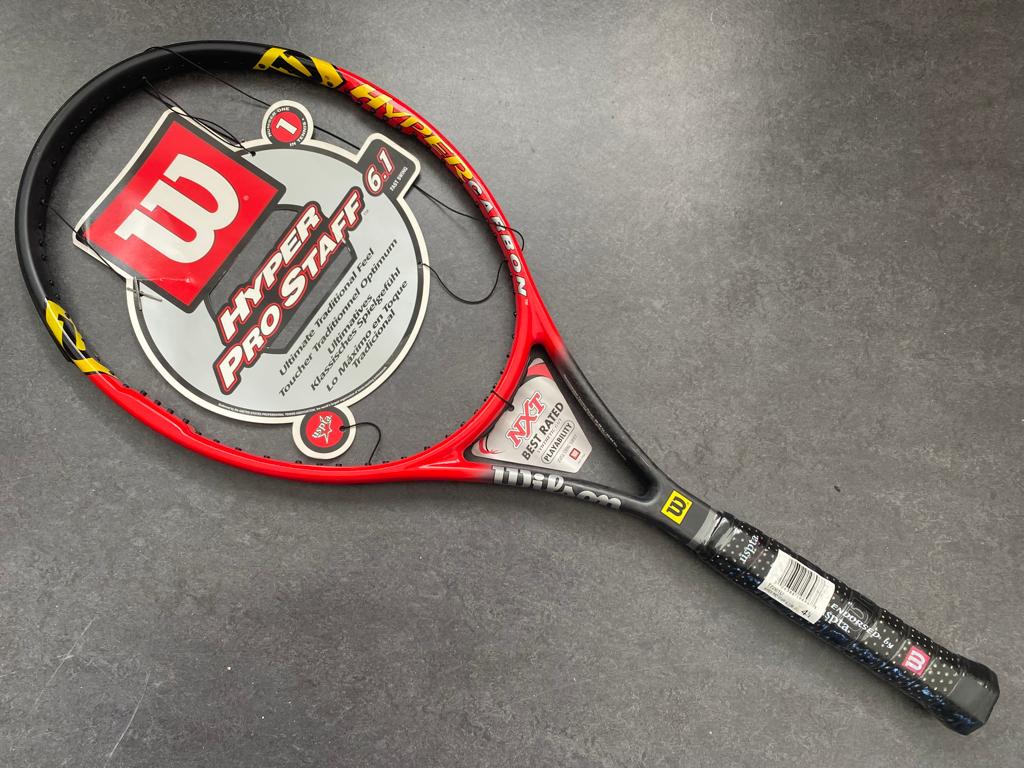 Wilson Profeel Red 6.1 Antivibrazione, Rosso/Grigio, Unica Wilson Profeel Red 6.1 Antivibrazione, Rosso/Grigio, Unica
