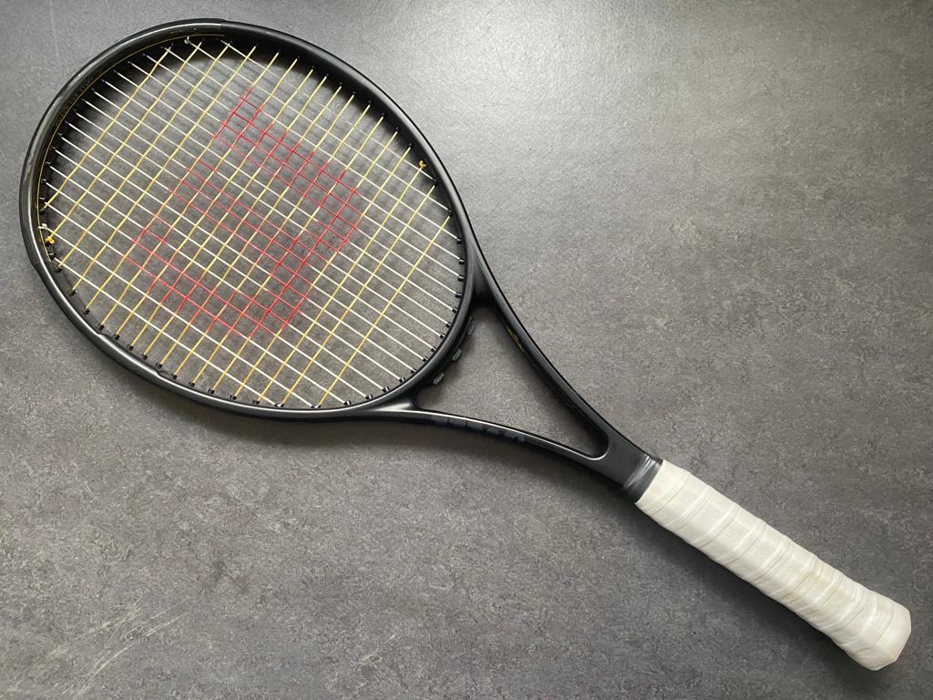 ★美品★ Wilson PRO STAFF V13 TEAM G2 ラケット Grigor Dimitrov Personal Wilson Pro Staff 97 V13 Paint