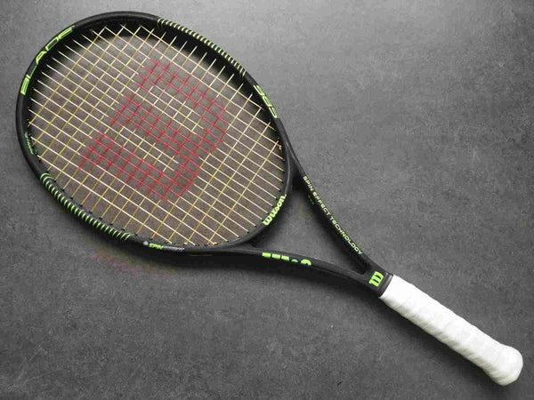 Wilson Pro Stock Blade 98 Black/Green (18X17) – ProStockTennis