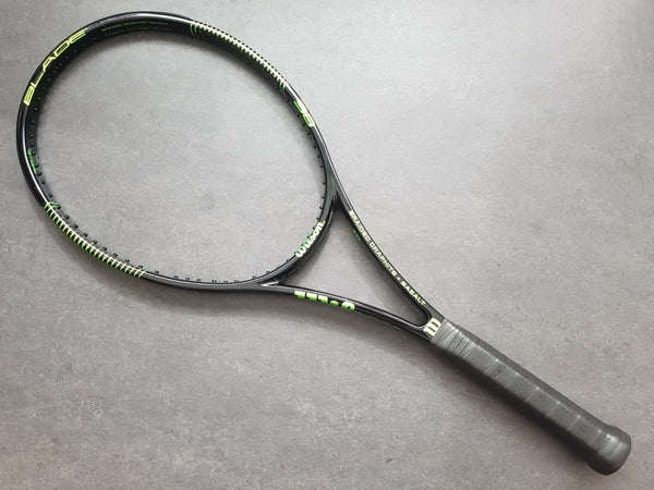 Wilson H22 Blade 98 Black/Green (16x19) – ProStockTennis