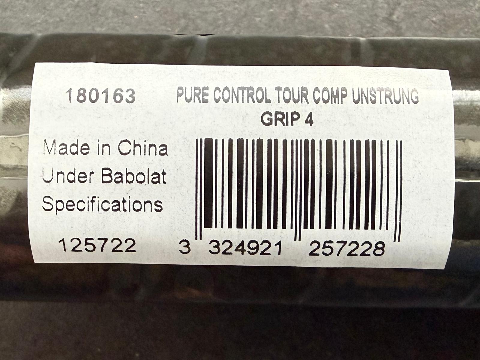 Babolat Pro Stock Pure Control Tour Competition (16X20)