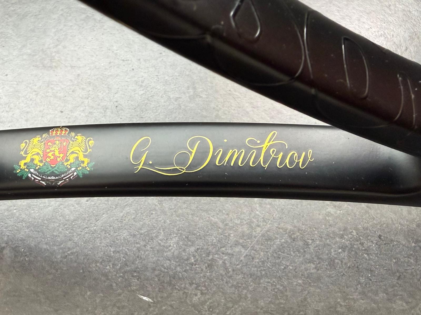 Dimitrov Personal Wilson Pro Staff 97 V14 Noir Limited Paint (18X18)