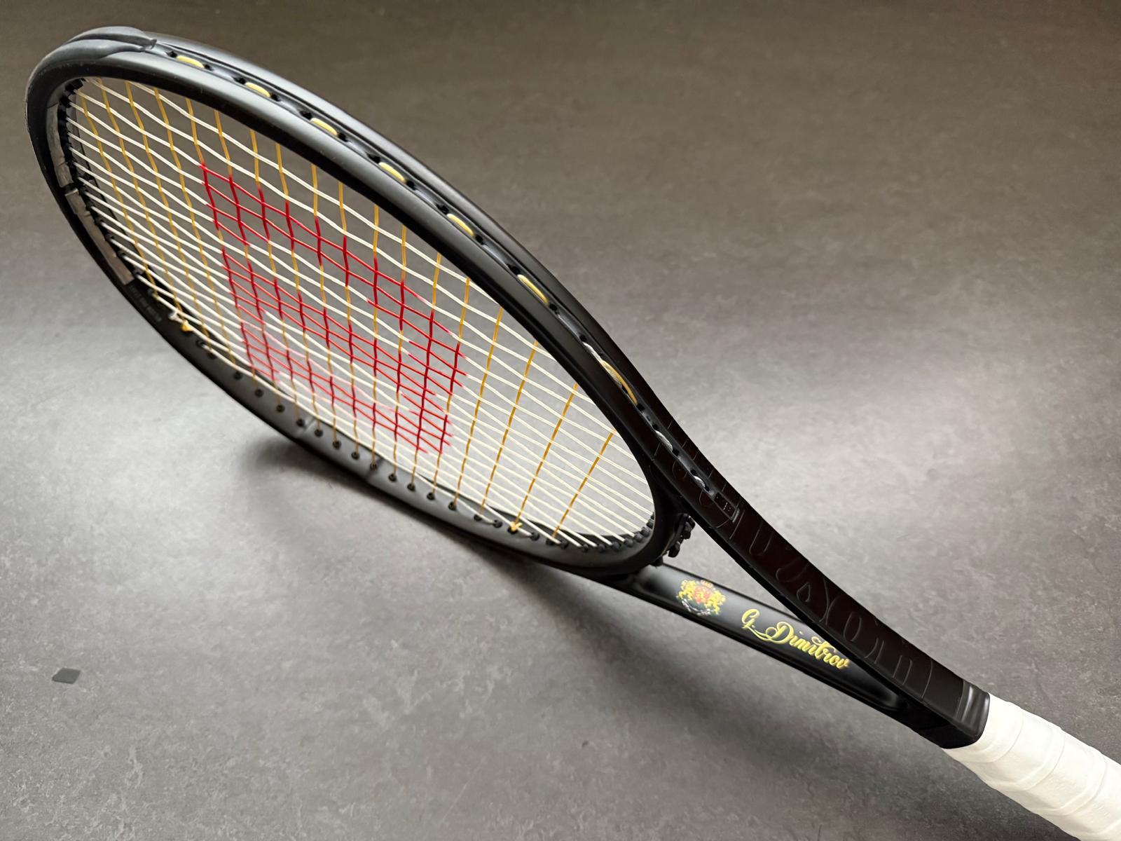 Dimitrov Personal Wilson Pro Staff 97 V14 Noir Limited Paint (18X18)