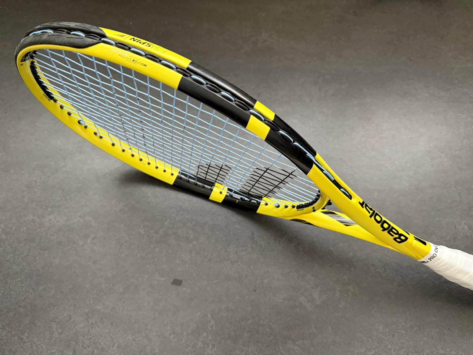 Adrian Mannarino Personal Babolat Aeropro Drive (16X19)