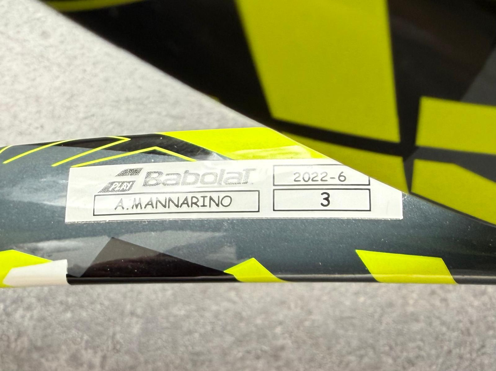 Adrian Mannarino Personal Babolat Aeropro Drive (16X19)