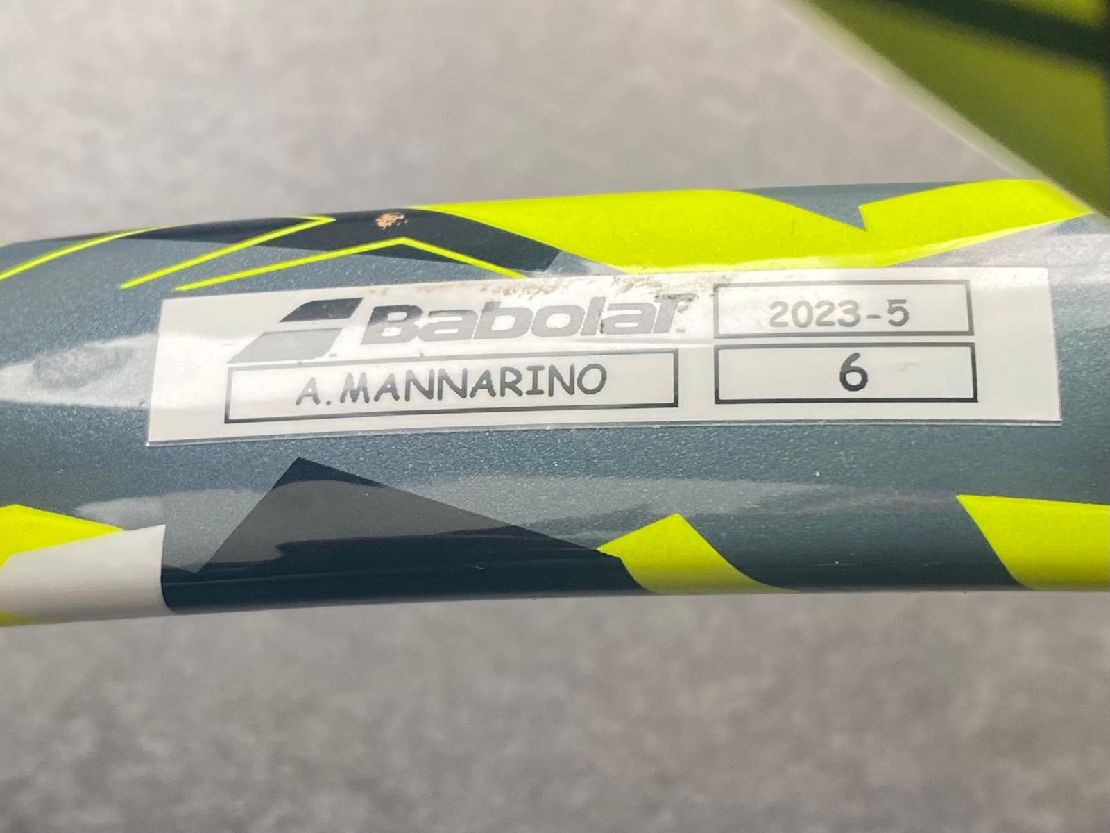 Adrian Mannarino Personal Babolat Aeropro Drive (16x19)