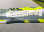 Adrian Mannarino Personal Babolat Aeropro Drive (16x19)