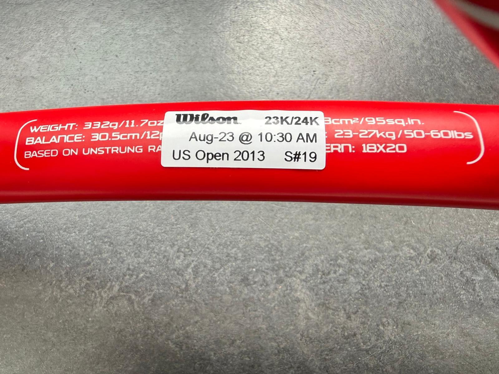 Philipp Kohlschreiber Personal Wilson Pro Stock Pro Staff Six.One 95 (16X18)