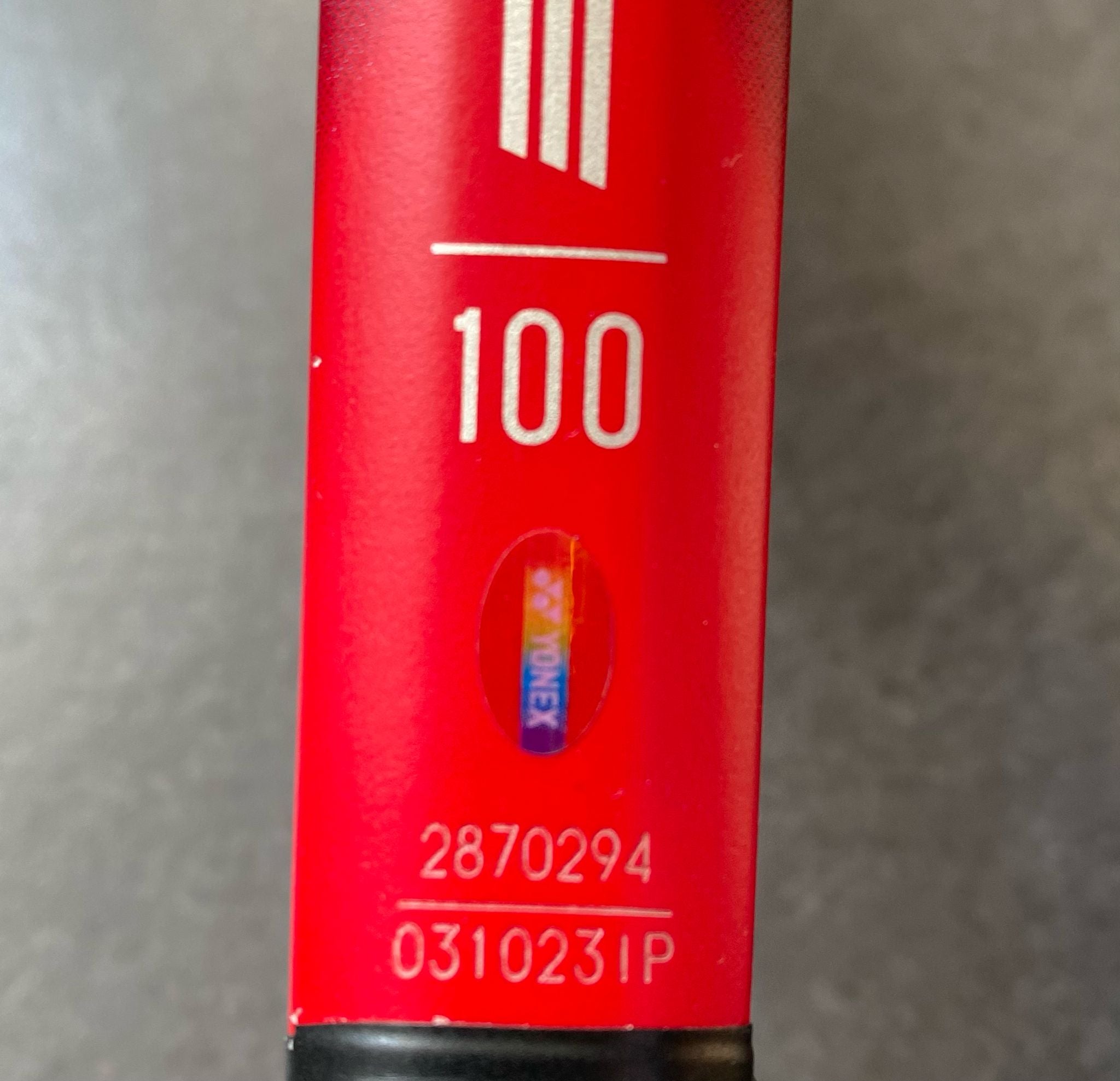 Yonex Pro Stock VCORE 100 (16X19)