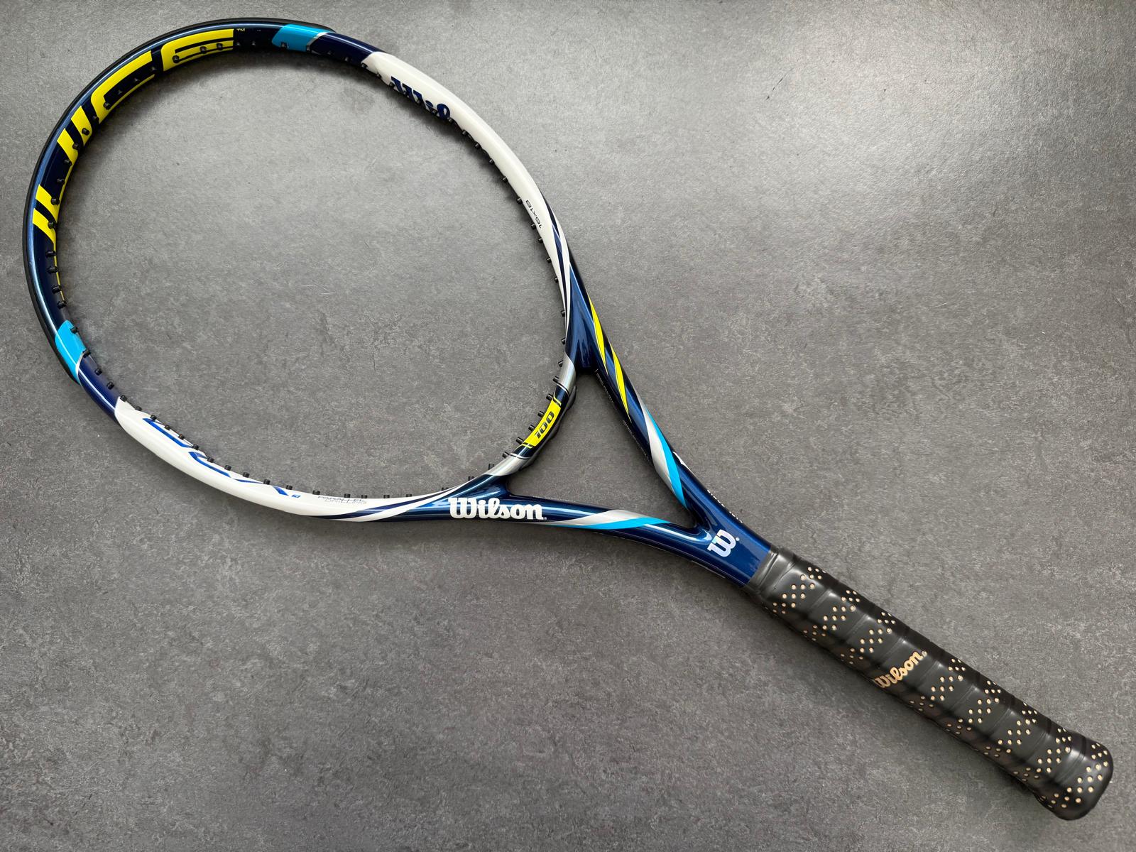 プロストック Wilson ウィルソン H19 ブレードペイント Wilson H19 BLX Blade 93 (100 Year Logo) – ProStockTennis