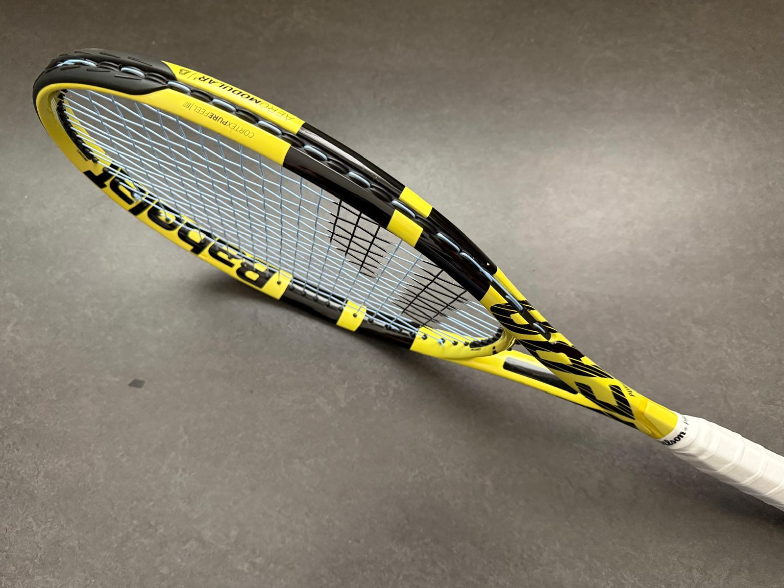 Adrian Mannarino Personal Babolat Aeropro Drive (16X19) – ProStockTennis