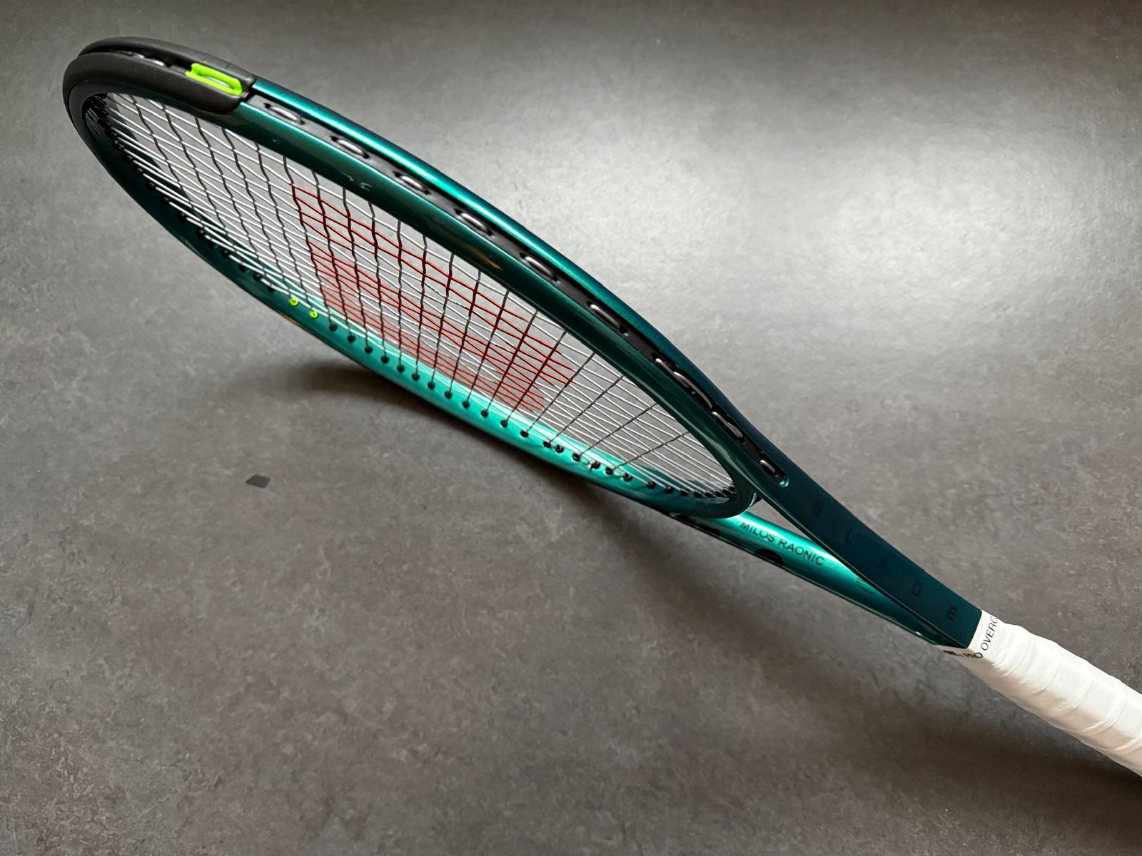 Milos Raonic Personal Wilson Pro Stock Blade 98 (18X20)