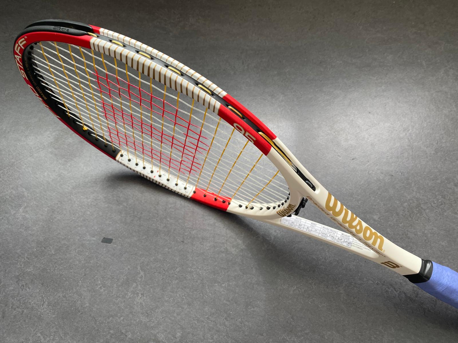 Grigor Dimitrov Personal Custom Wilson Pro Staff 93 (16X19