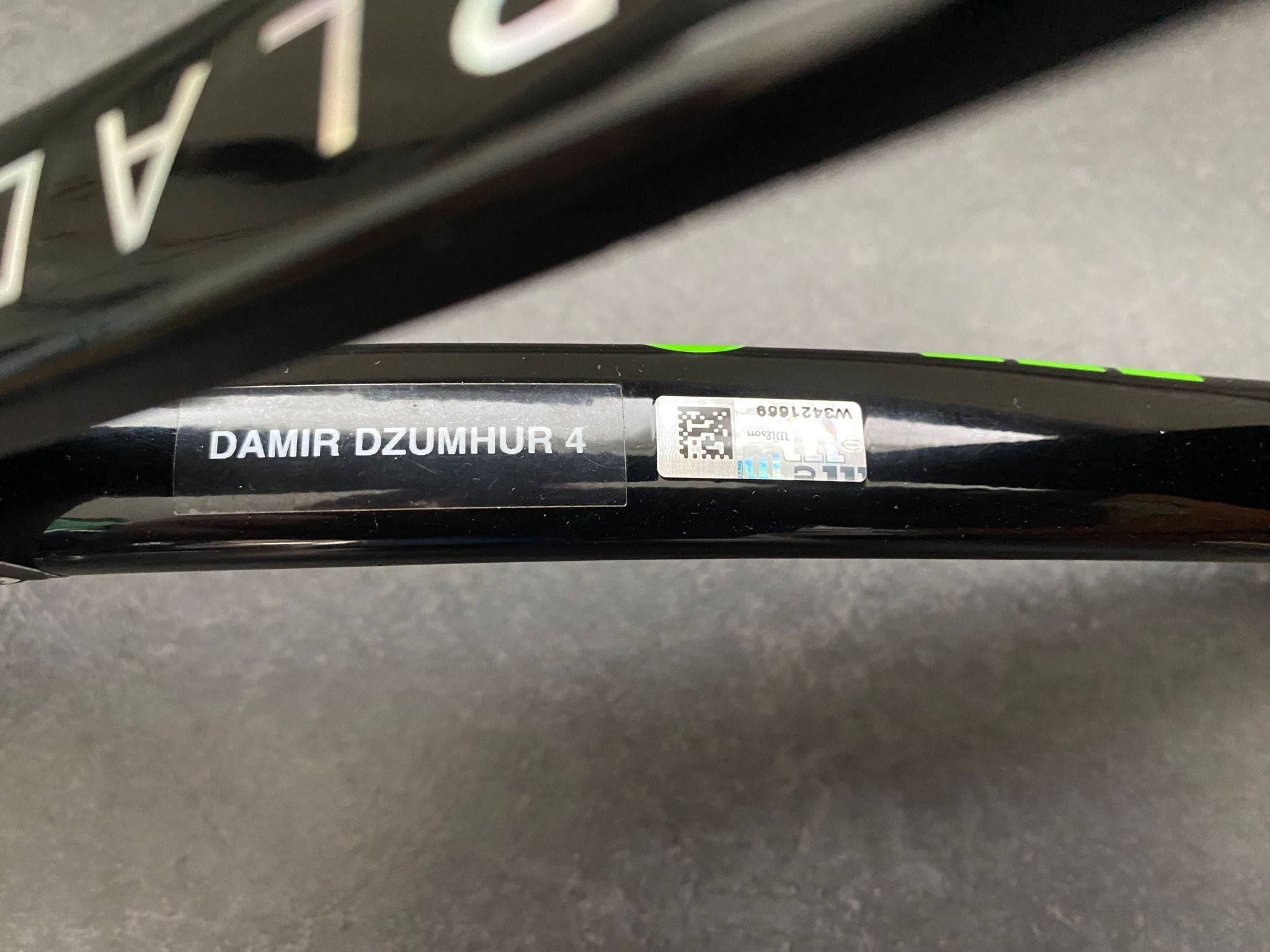 Damir Džumhur Personal Pro Stock Wilson Blade 98