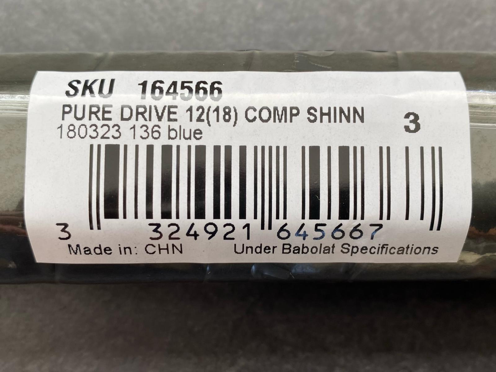 Babolat Pro Stock Pure Drive 2012 Competition Glossy (16X19)