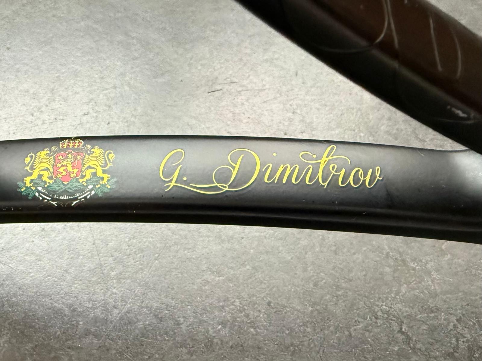 Dimitrov Personal Wilson Pro Staff 97 V14 Noir Limited Paint (18X18)