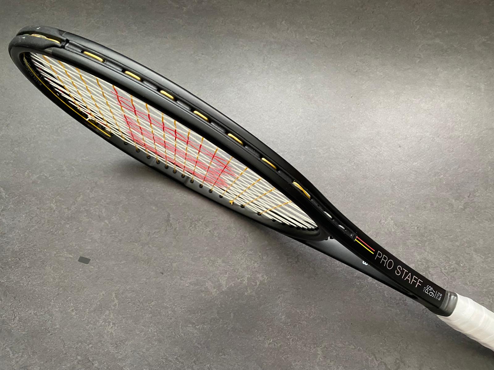 ディミトロフ　パーソナル　プロスタッフ93S　18x17　97Sペイント Dimitrov Personal Wilson Pro Staff 97 V13 Paint (18X17