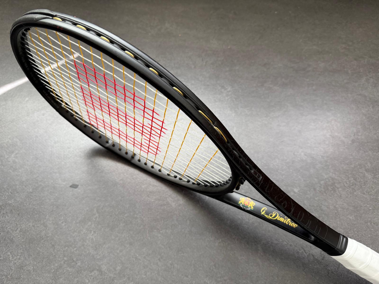Dimitrov Personal Wilson Pro Staff 97 V14 Noir Limited Paint (18X18)