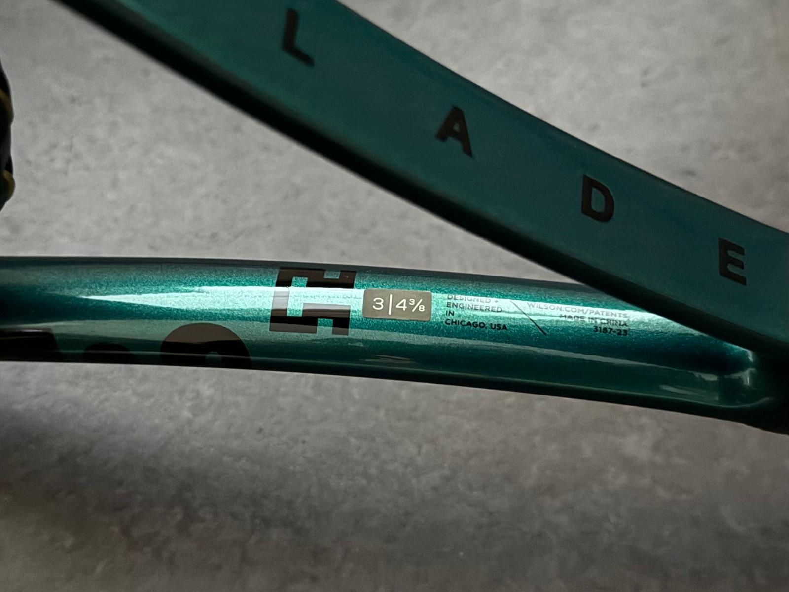 Stéfanos Tsitsipás Personal Wilson Pro Stock Blade 98 (18X20)