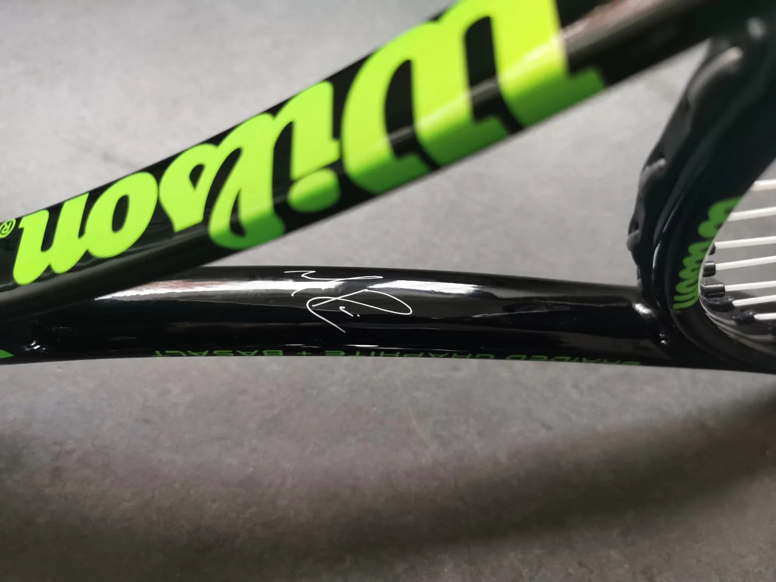 Milos Raonic Personal Wilson Pro Stock Blade 98