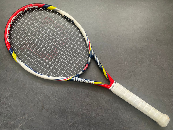 ✨錦織圭モデル✨ 2本 Wilson STEAM BLX 95 promodel Wilson WebMagazine (ウイルソン ウェブ マガジン) :: PLAYERS