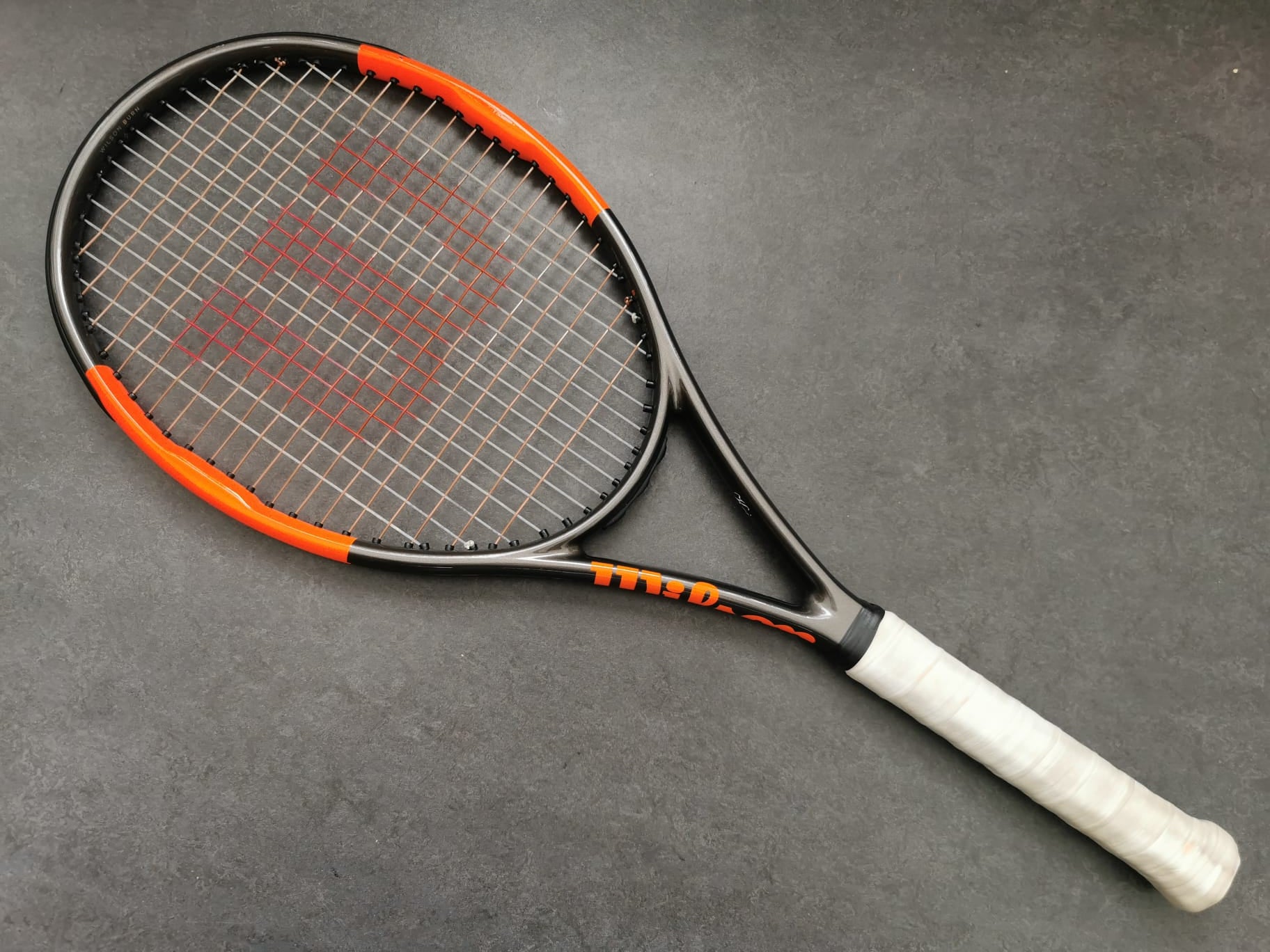 Kei Nishikori Personal Wilson Burn 95 Countervail – Pro Stock Tennis