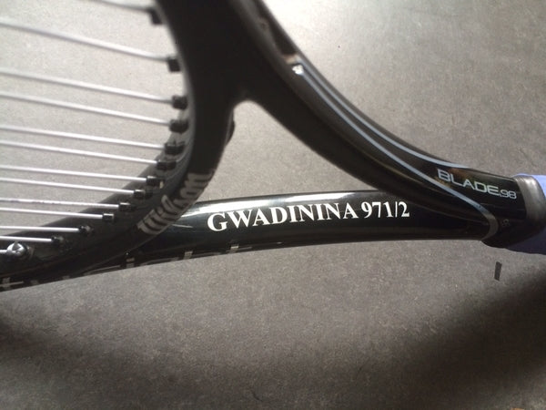 Gael Monfils Personal Wilson H19 BLX Blade 98