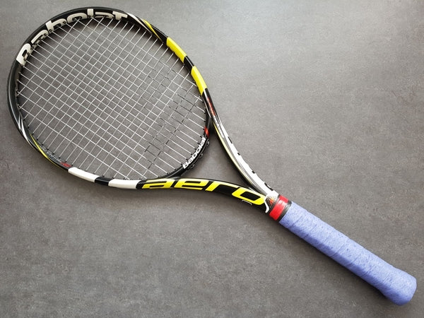 Jo-Wilfried Tsonga Personal Babolat Aeropro Drive + Painted Cortex