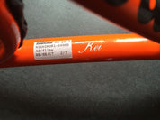 Kei Nishikori Personal Wilson Burn 95 Countervail Orange Reversed