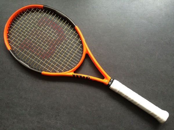 Kei Nishikori Personal Wilson Burn 95 Countervail Orange Reversed