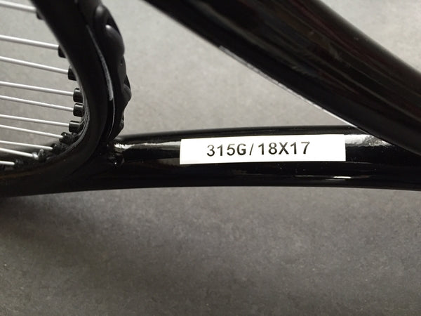 Wilson Pro Stock Blacked Out (18X17) – ProStockTennis