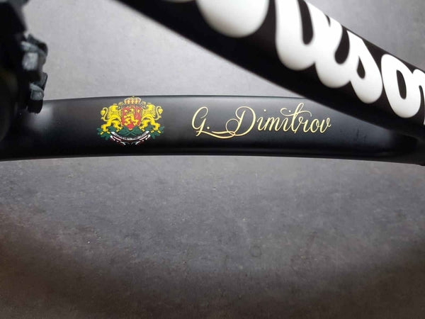 Grigor Dimitrov Personal Wilson Pro Staff 97 Tuxedo