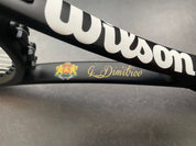 Grigor Dimitrov Personal Wilson Pro Staff 97 v12.0 Tuxedo Paint