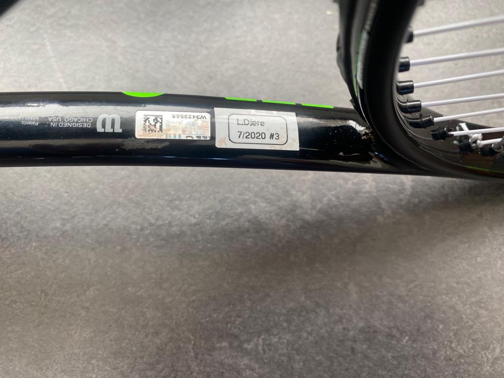 Laslo Djere Personal Pro Stock Wilson Blade 98