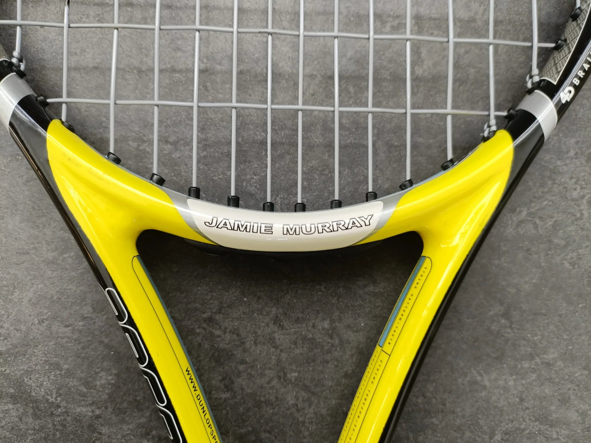 Jamie Murray Personal Dunlop Aerogel 500 Tour