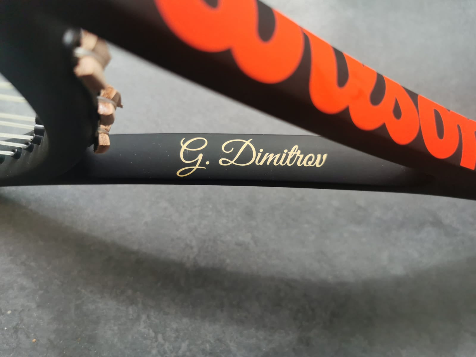 Grigor Dimitrov Personal Wilson Pro Staff 97S