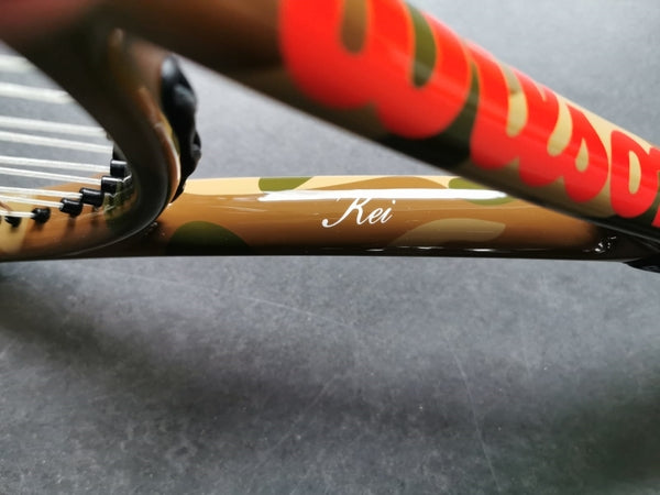 Kei Nishikori Personal Wilson Burn 95 Countervail Limited Camo